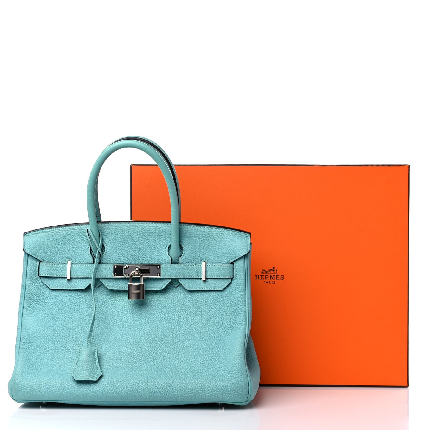 Togo Birkin 30 Bleu Atoll