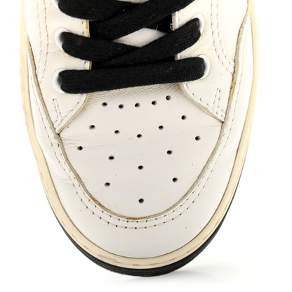 Chanel Calfskin Womens Logo Sneakers 39.5 White Black 8 of 8
