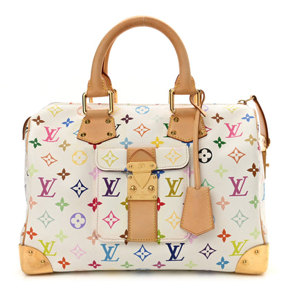 Louis Vuitton Monogram Multicolor Speedy 30 White 1 of 14
