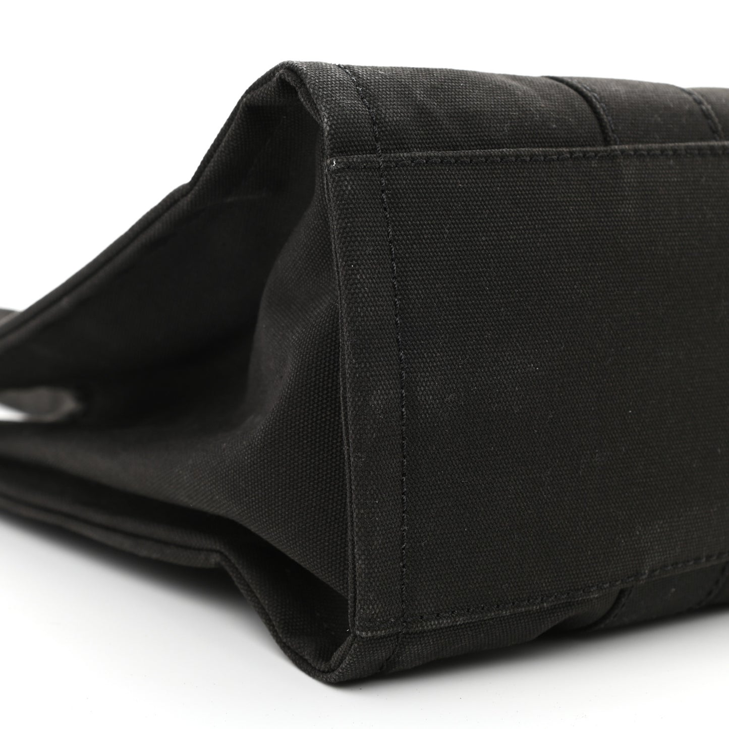 Cotton Canvas Large The Tote Bag Black