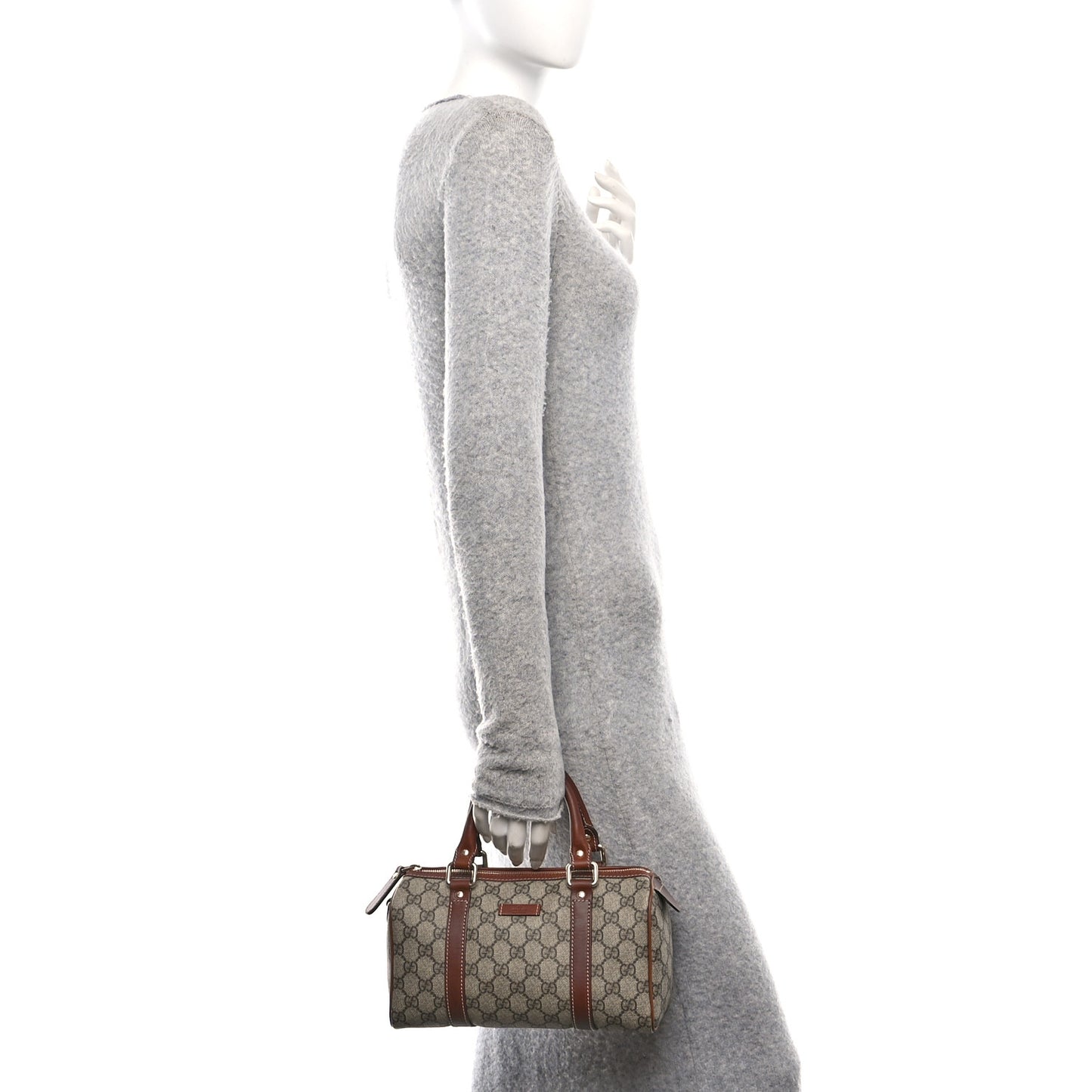 GG Plus Monogram Small Joy Boston Brown