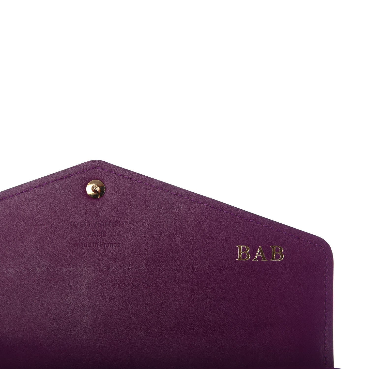 Louis Vuitton Vernis Sarah Wallet NM Amethyste 6 of 6