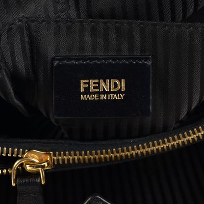 Fendi Vitello Elite Medium 2Jours Tote Black 6 of 9