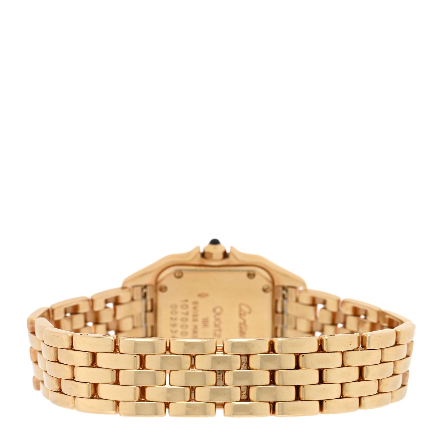 Cartier 18K Yellow Gold 22mm Panthere Quartz Watch 3 of 5