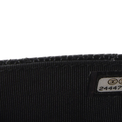 Chanel Caviar Quilted Wallet On Chain WOC Black 8 of 9