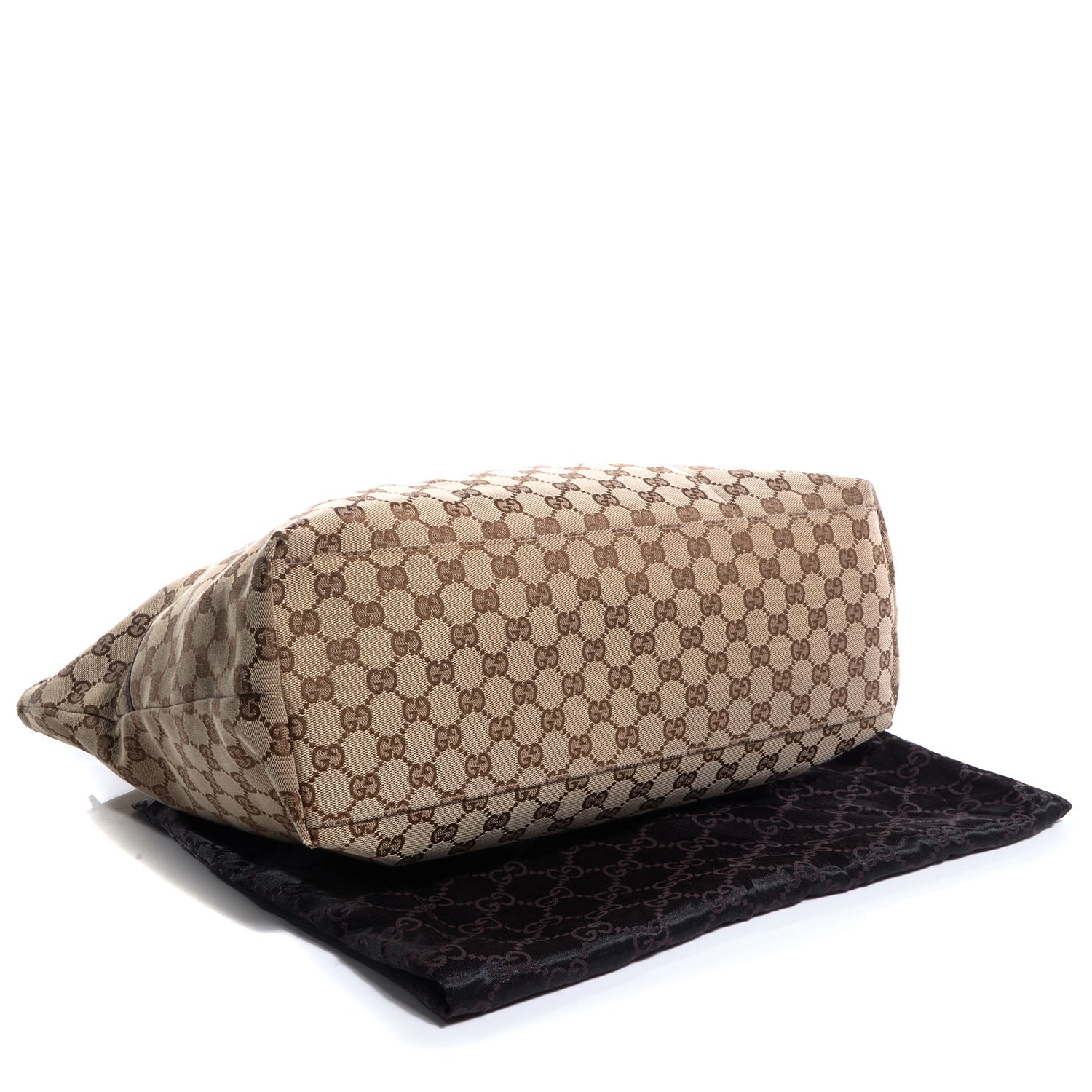 Gucci Monogram Web Large Diaper Tote Brown 5 of 9