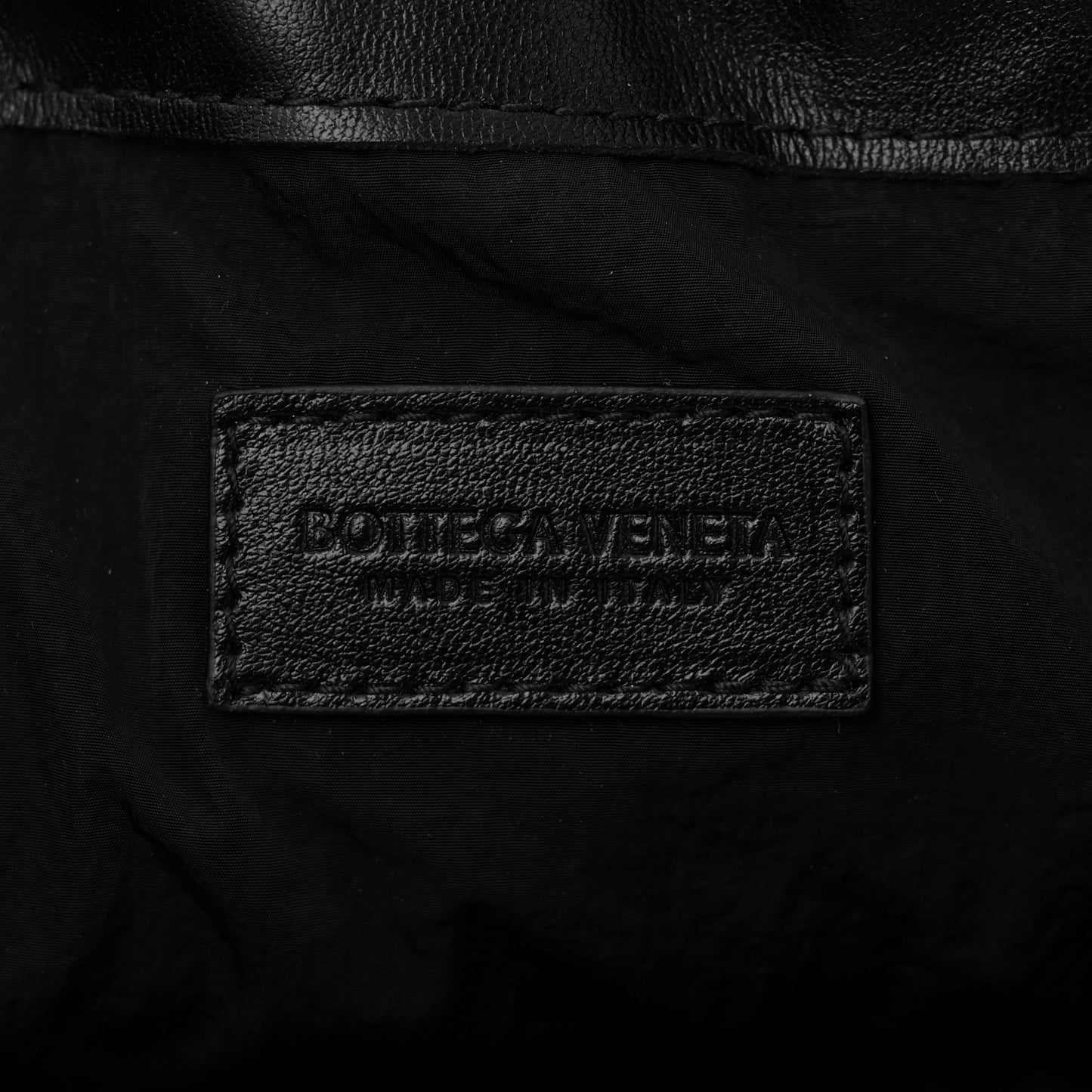 Nappa Intrecciato Medium Dustbag Black