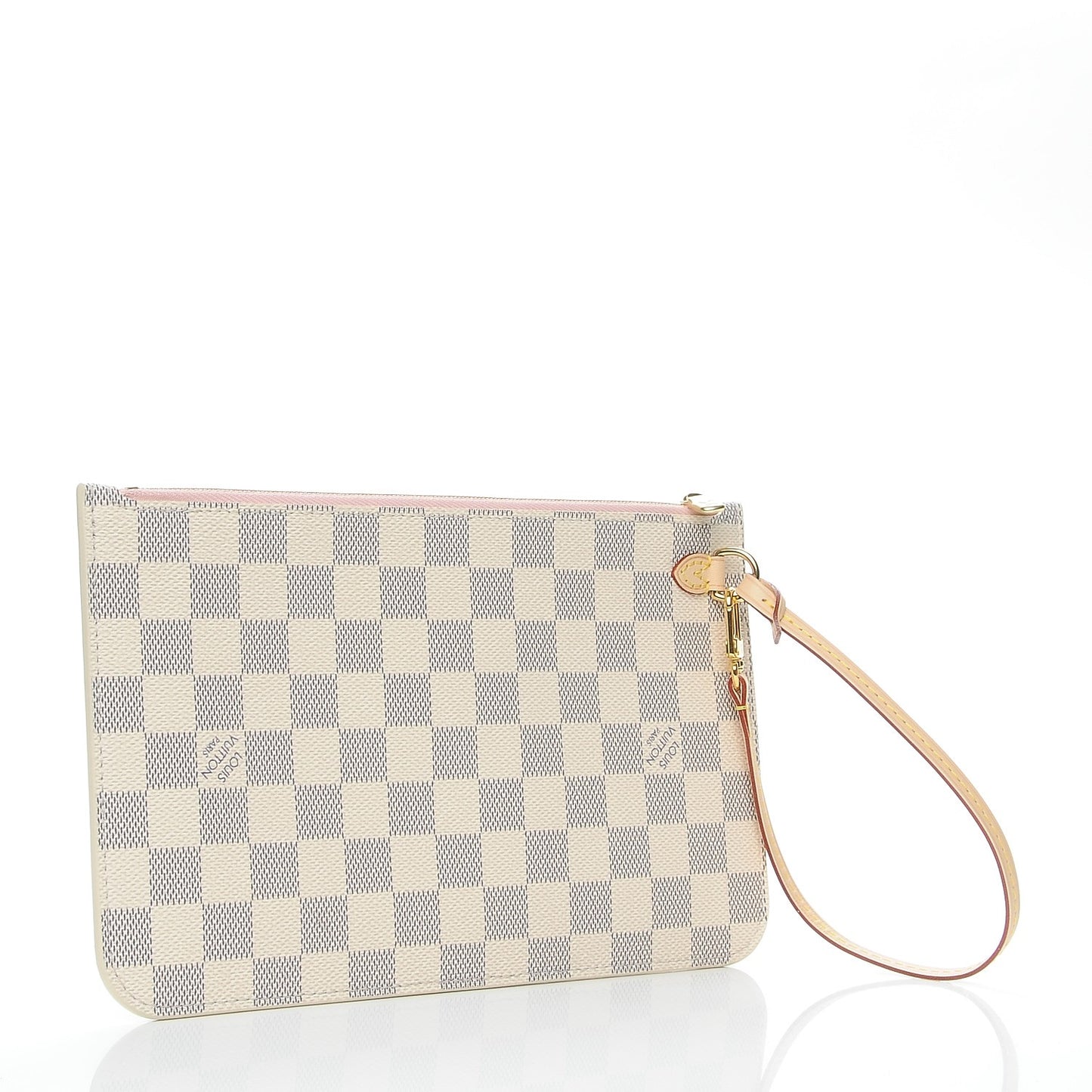 Damier Azur Neverfull MM GM Pochette Rose Ballerine