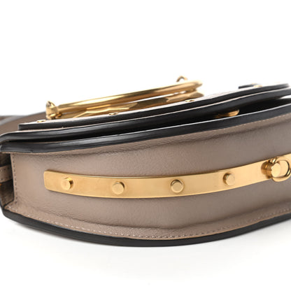 Chloe Calfskin Small Nile Bracelet Minaudiere Bag Motty Grey 6 of 10