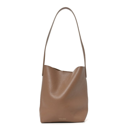 Mansur Gavriel Pebbled Calfskin Small Everyday Cabas Biscotto 1 of 9