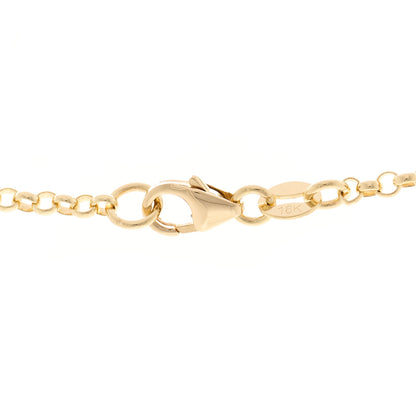 Foundrae 18K Yellow Gold Small Belcher Chain Mini Chubby Annex Link Necklace 4 of 4