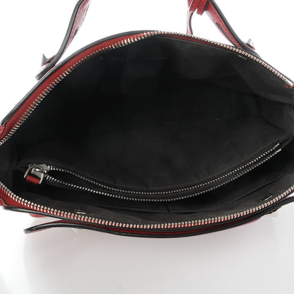 Fendi Vitello Dolce Marmol Medium By The Way Boston Bag Ciliegia 5 of 7