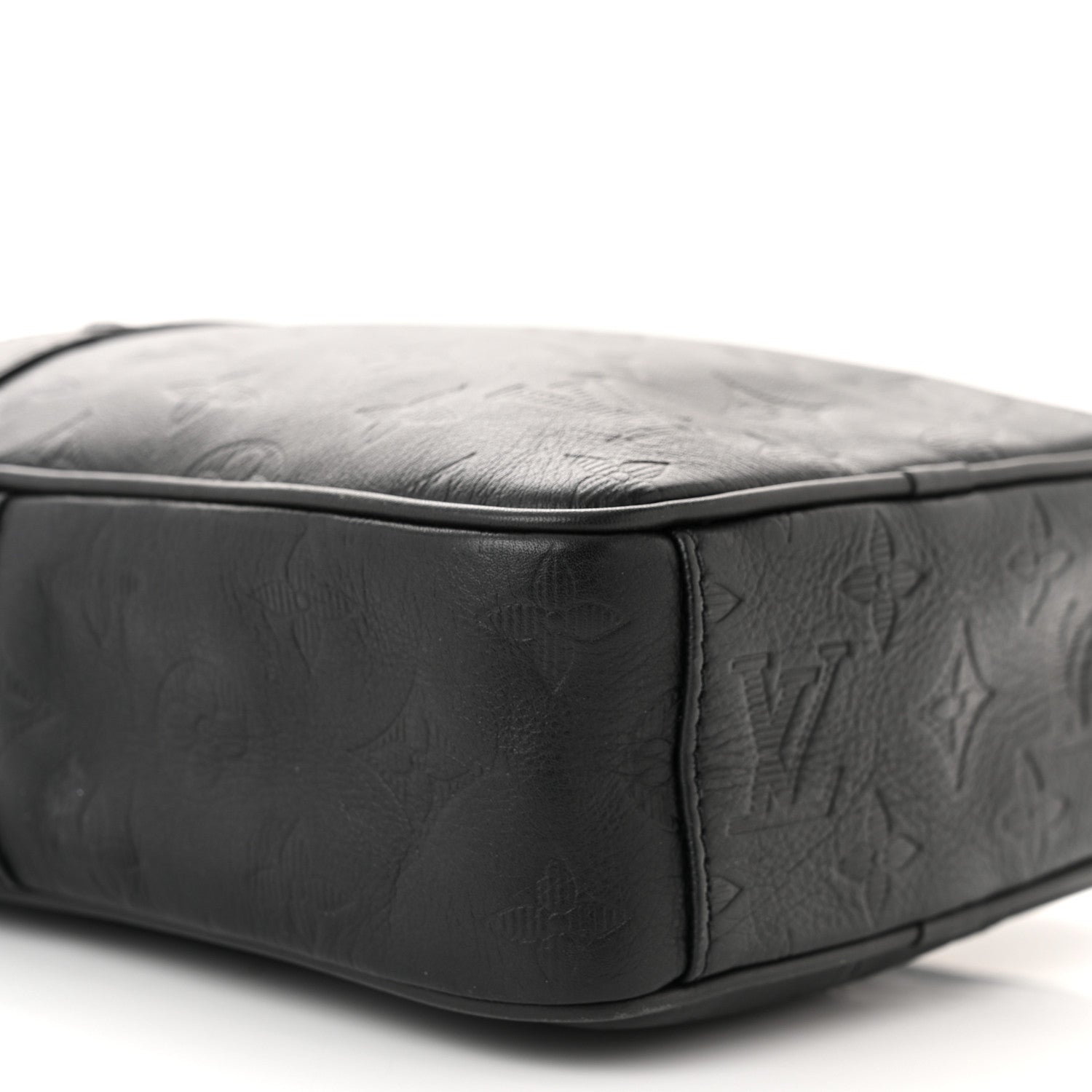 Louis Vuitton Calfskin Monogram Shadow Danube PM Black 9 of 11