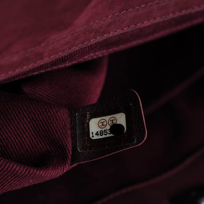 Chanel Iridescent Glazed Calfskin In The Mix Tote Bordeaux 7 of 9
