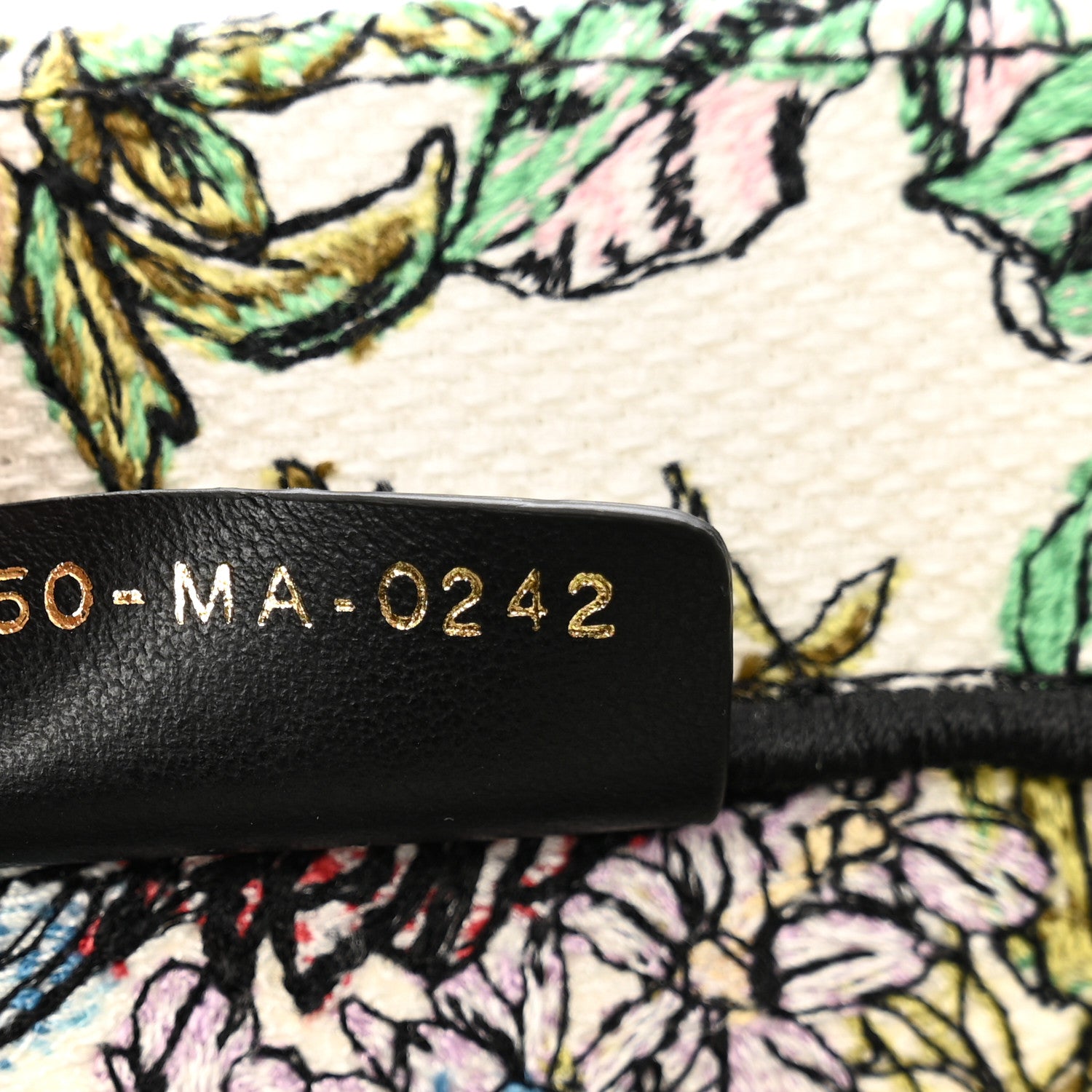 ディオール 850 Christian Dior Canvas Embroidered Large D-Constellation Book Tote