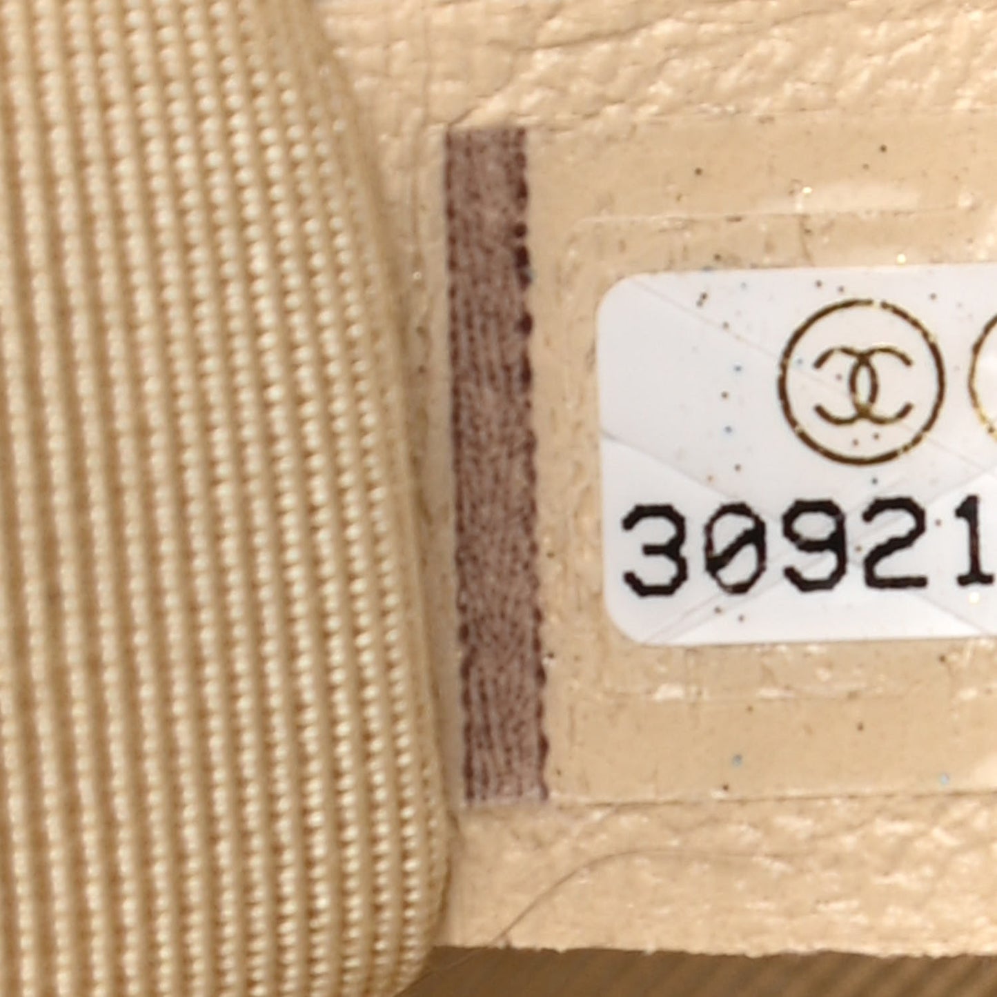 Lambskin Quilted Large Chanel 19 Flap Beige