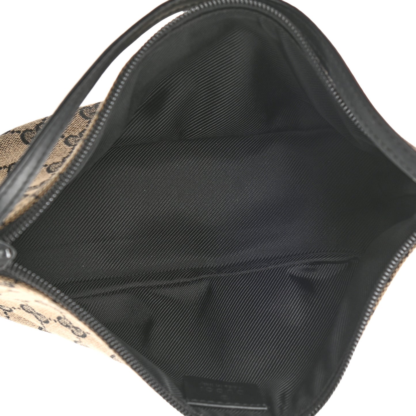 Monogram Web Boat Pochette Black