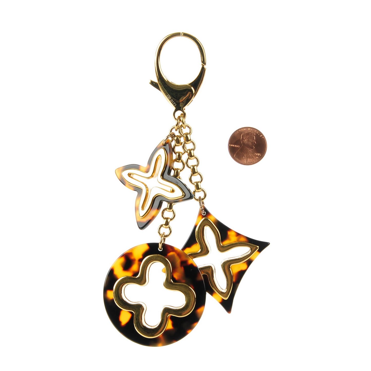 Insolence Bag Charm Ecaille