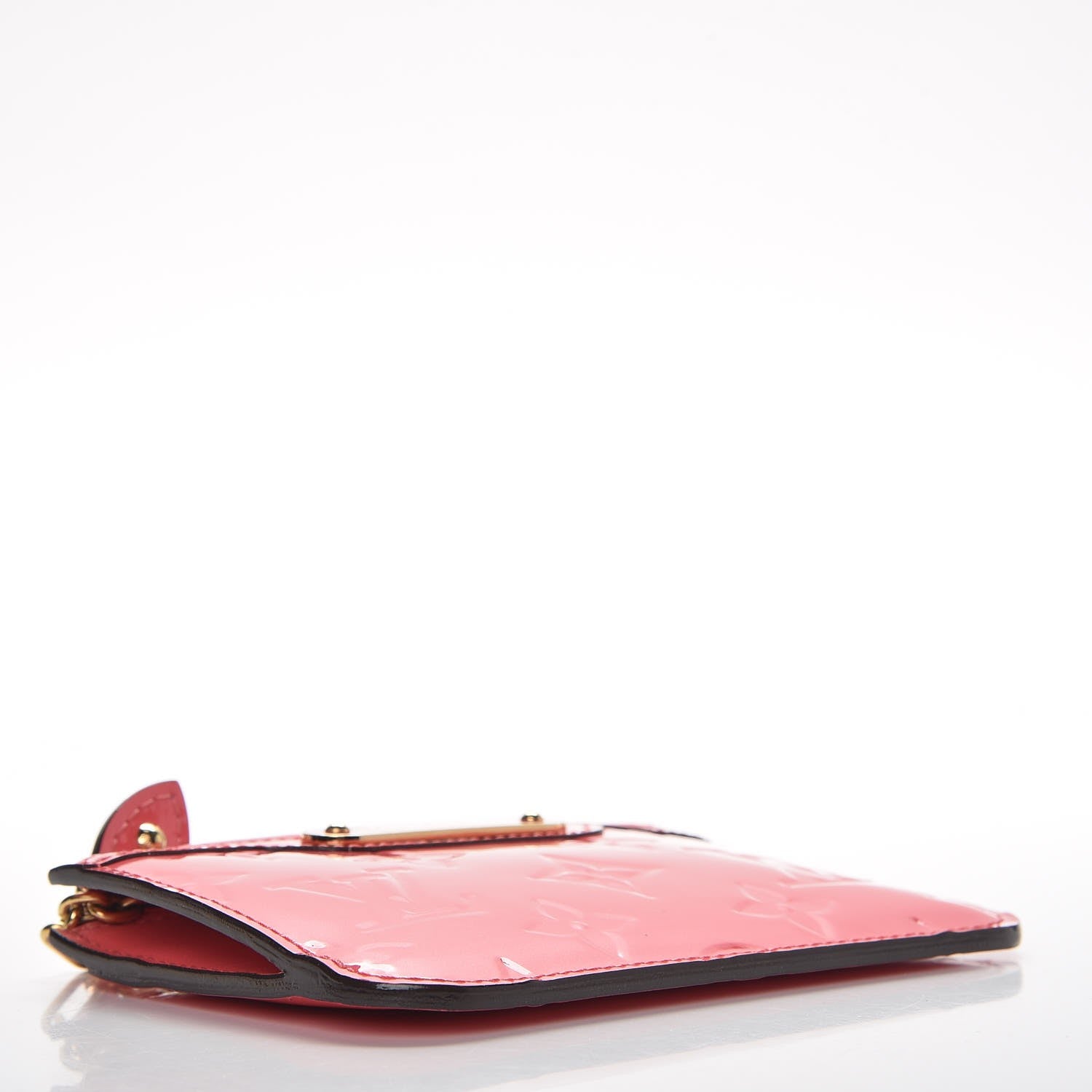 Louis Vuitton Vernis Key Pouch Rose Litchi 4 of 8