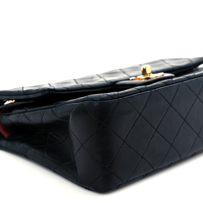 Chanel Lambskin Quilted Small Double Flap Black 20 of 23