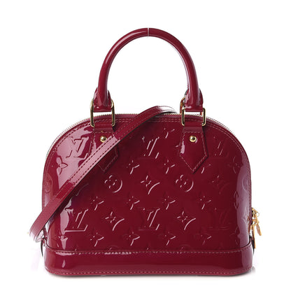 Louis Vuitton Vernis Alma BB Magenta 1 of 8