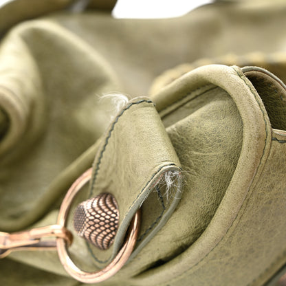 Balenciaga Agneau Giant 21 Rose Gold Hardware City Light Olive 12 of 16