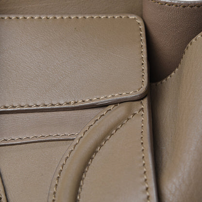 Celine Smooth Calfskin Mini Luggage Dune 14 of 17