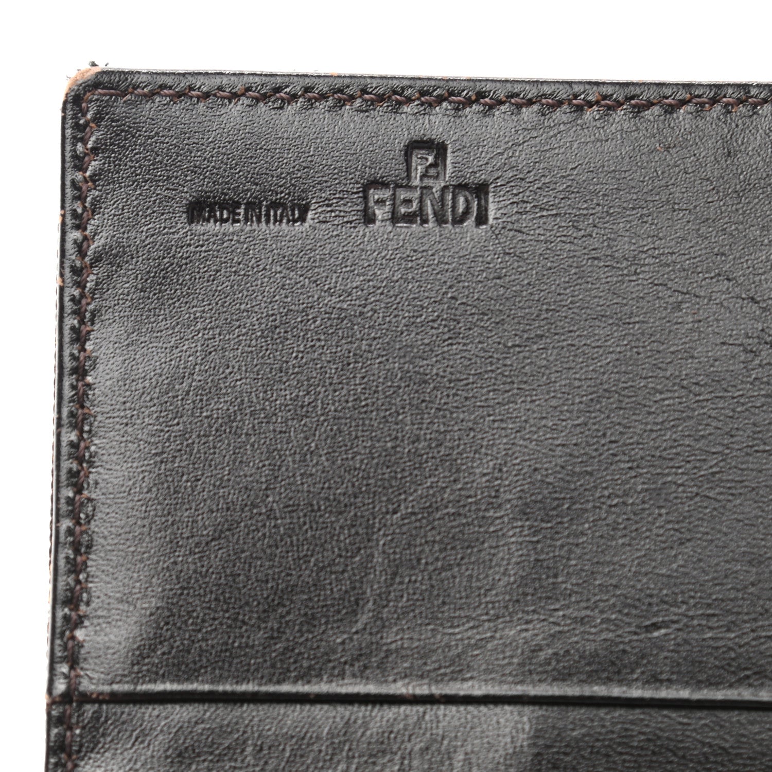 Fendi Zucca Continental Wallet Tobacco 7 of 14