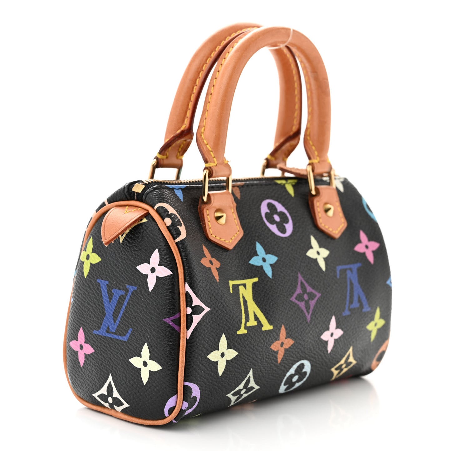 Monogram Multicolor Mini Sac HL Speedy Black