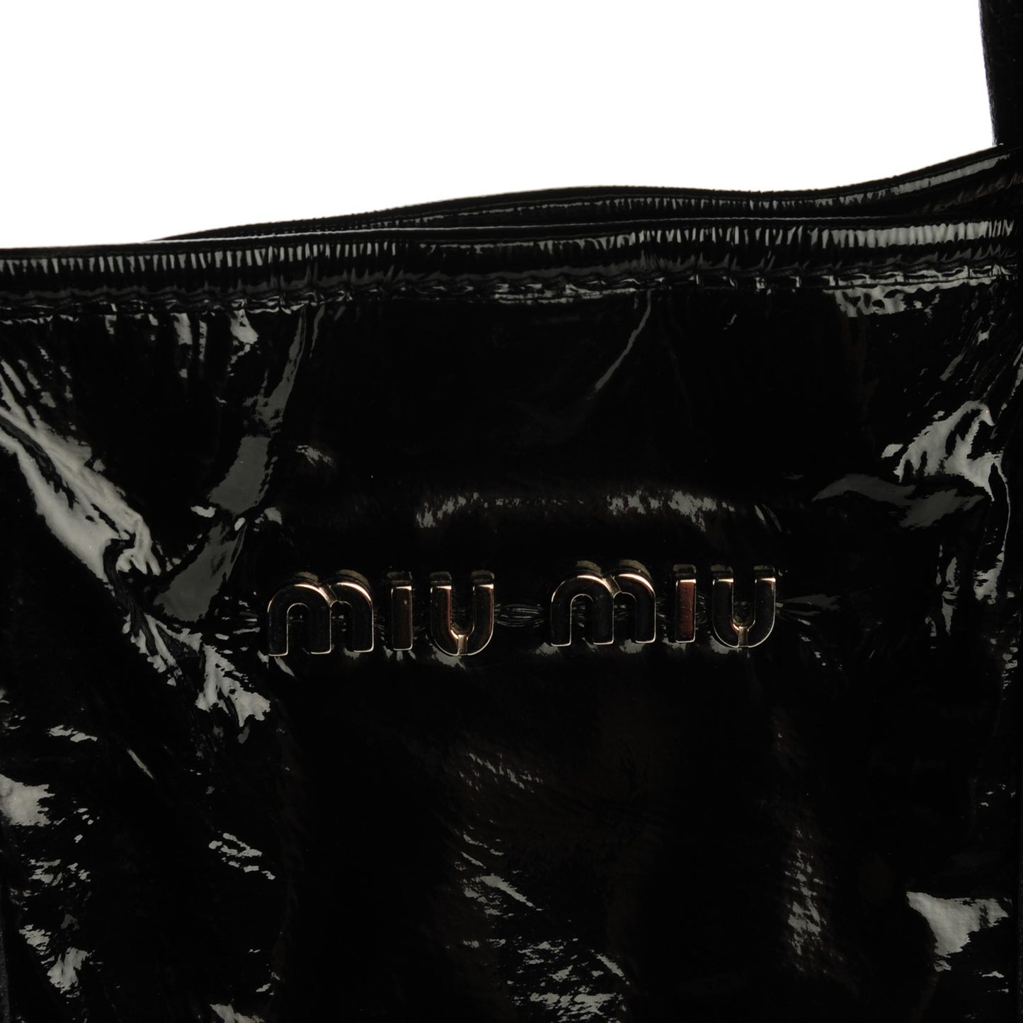 Vinyl Tote Black