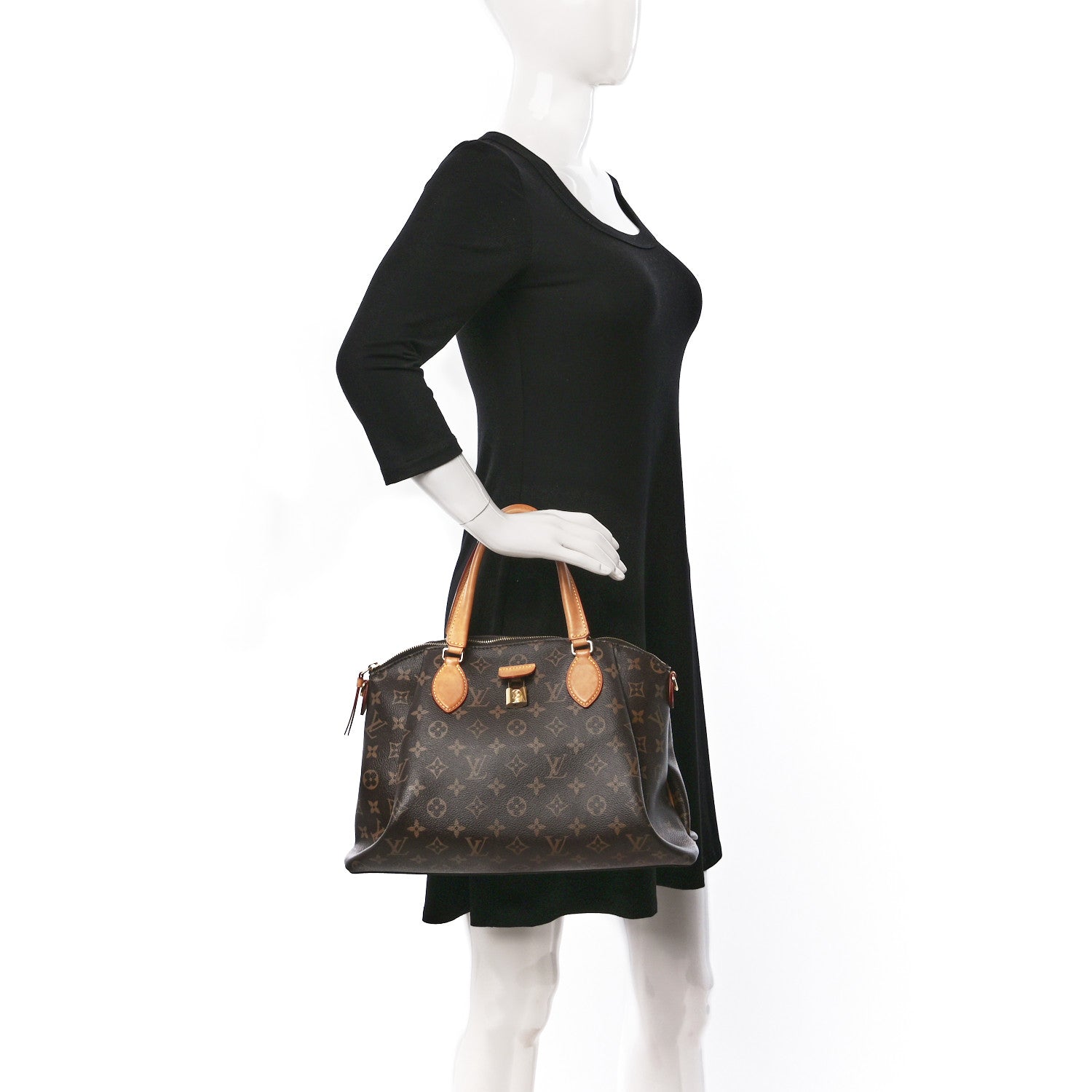 Louis Vuitton Monogram Rivoli MM 2 of 21