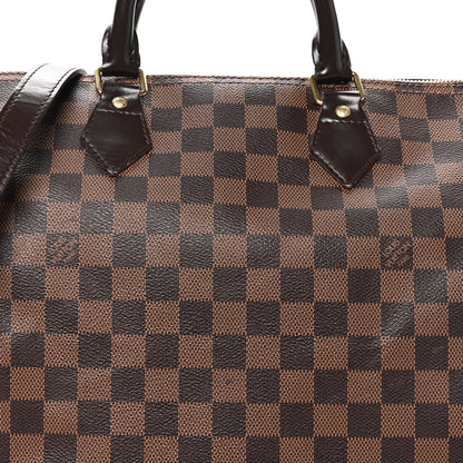Louis Vuitton Damier Ebene Speedy Bandouliere 35 8 of 10