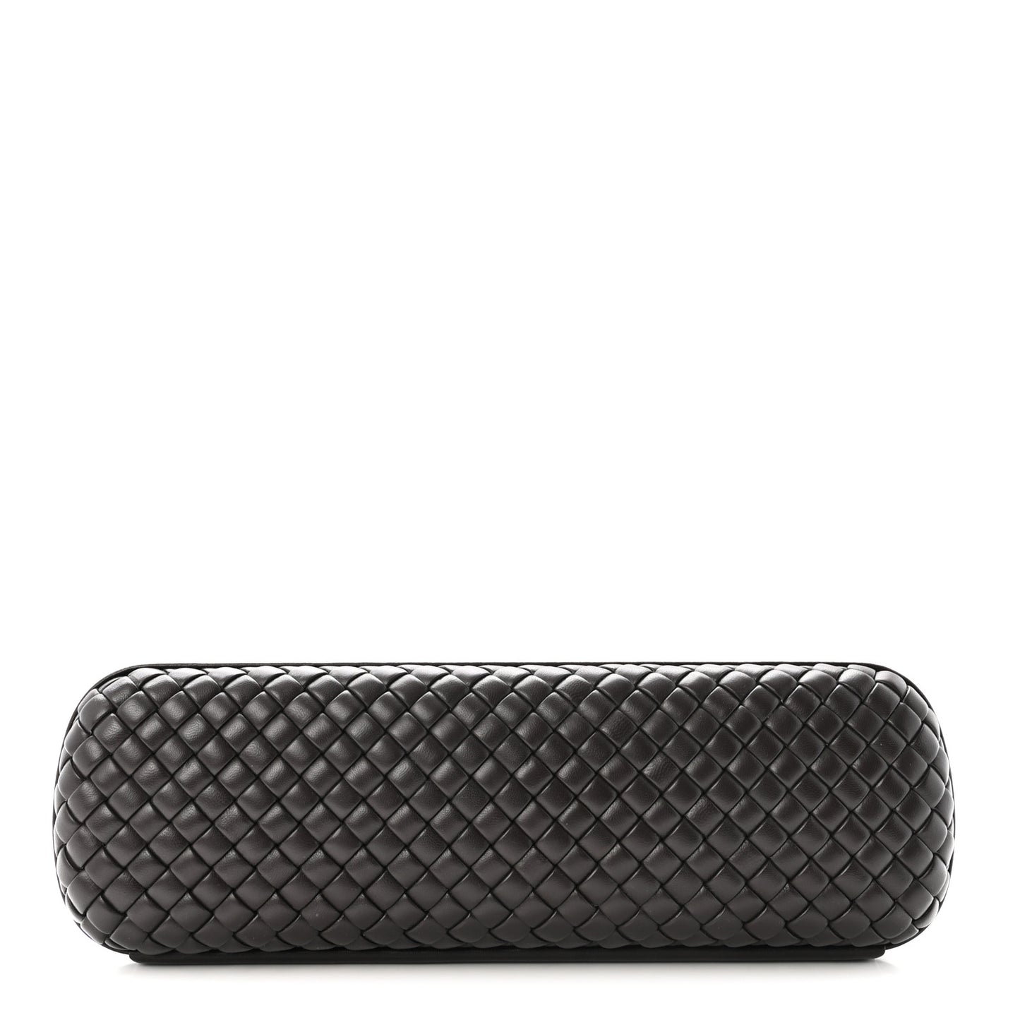 Nappa Intrecciato Stretch Knot Box Clutch Fondant