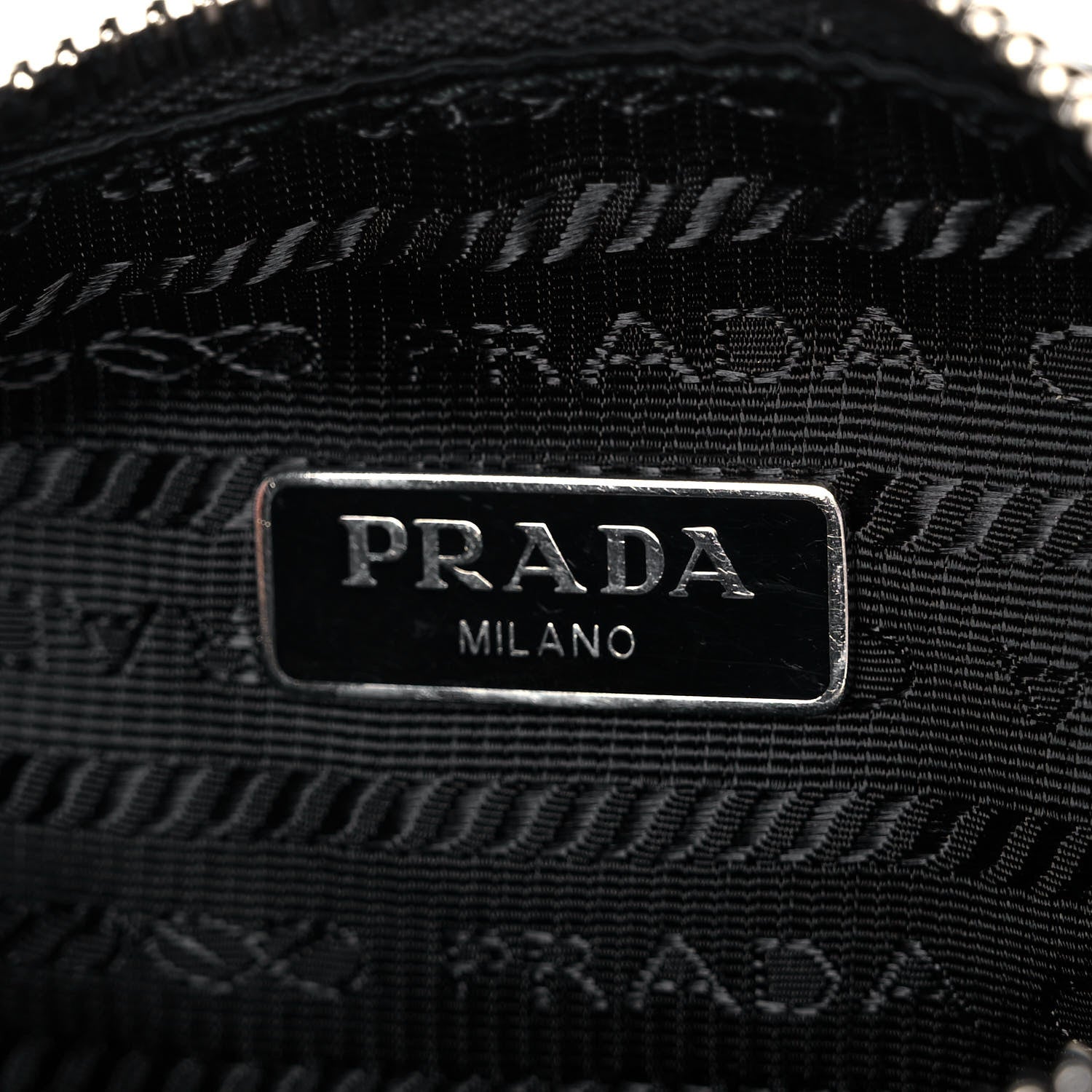 Prada Nylon Re-Edition 2005 Shoulder Bag Black 6 of 13