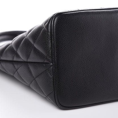 Chanel Caviar Quilted Medallion Tote Black 8 of 10