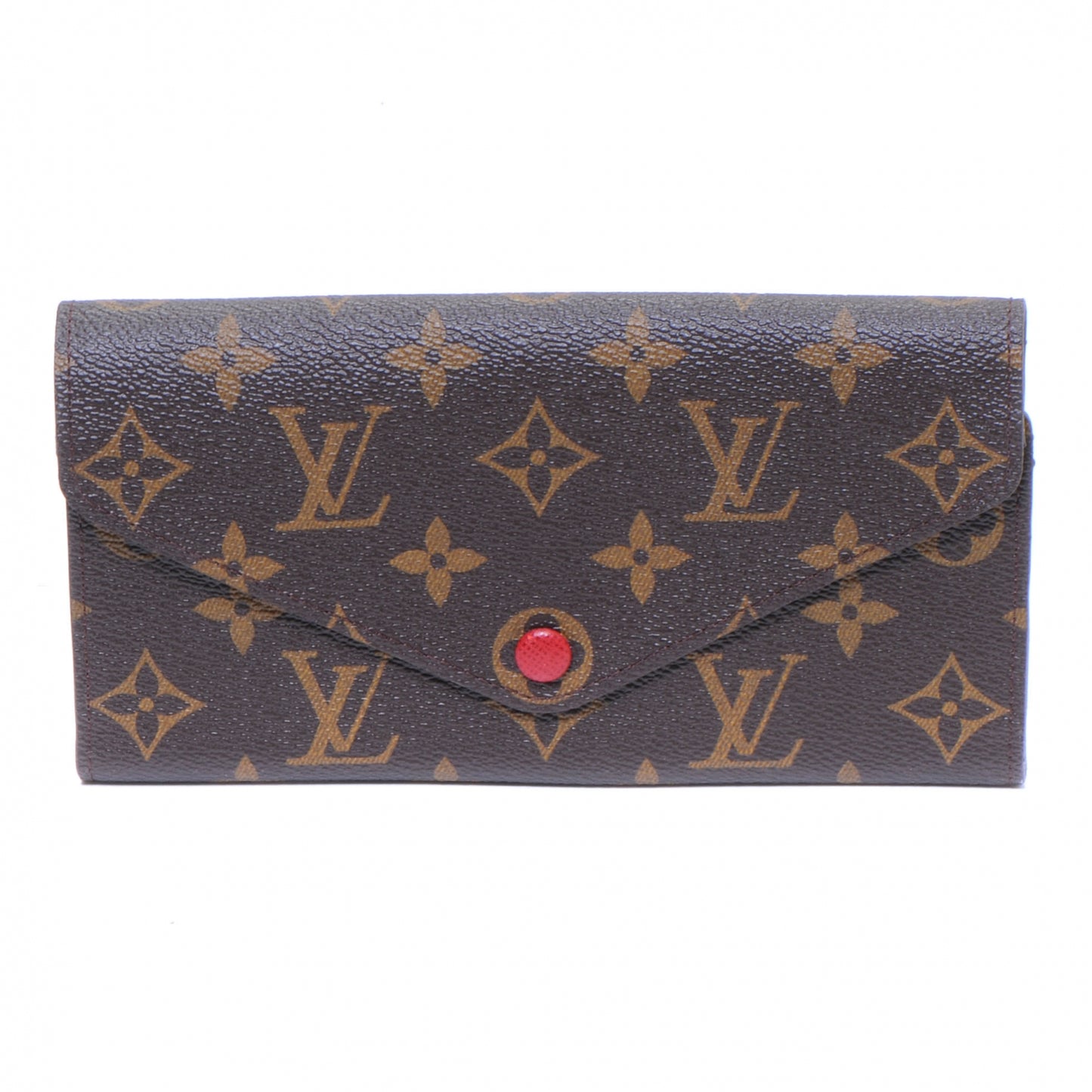 Monogram Josephine Wallet Red