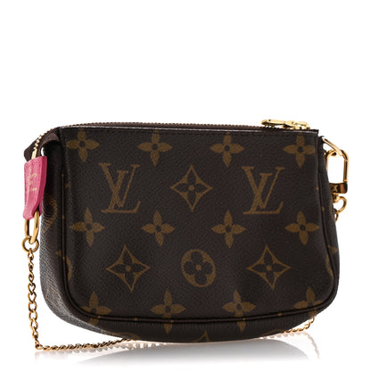 Louis Vuitton Monogram 2018 Christmas Animation Mini Bears Pochette Accessories 3 of 8