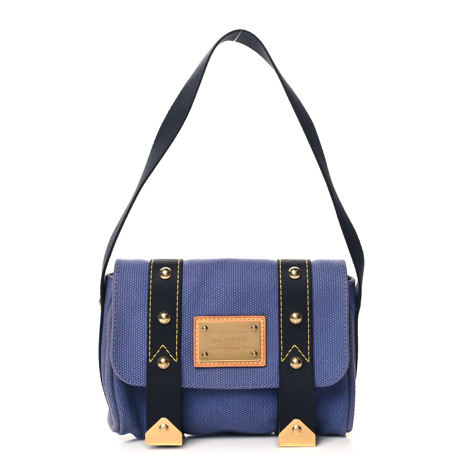 Louis Vuitton Toile Antigua Sac Rabat Blue 1 of 10