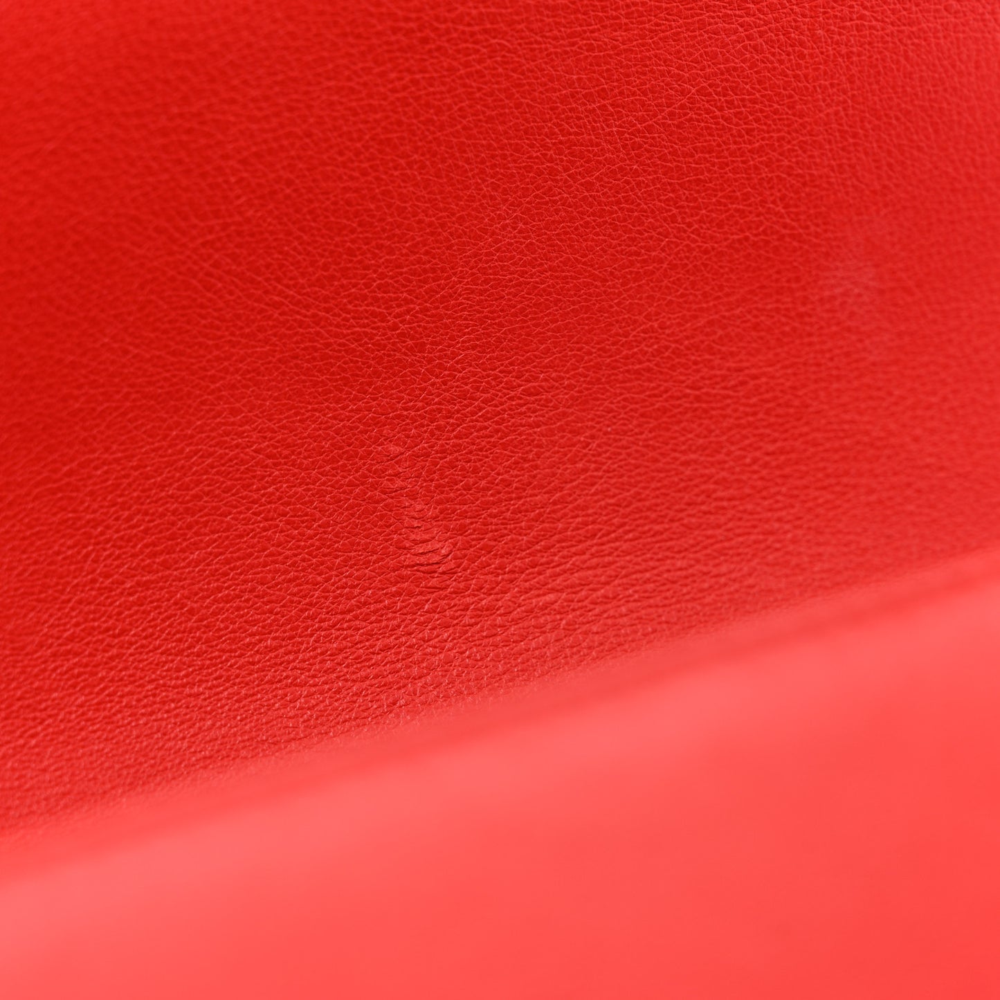 Calfskin Double Stitch New Medium Boy Flap Red
