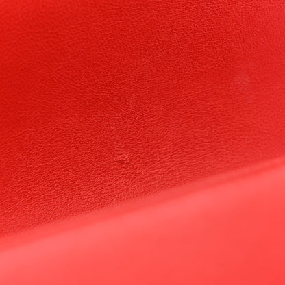 Chanel Calfskin Double Stitch New Medium Boy Flap Red 15 of 16