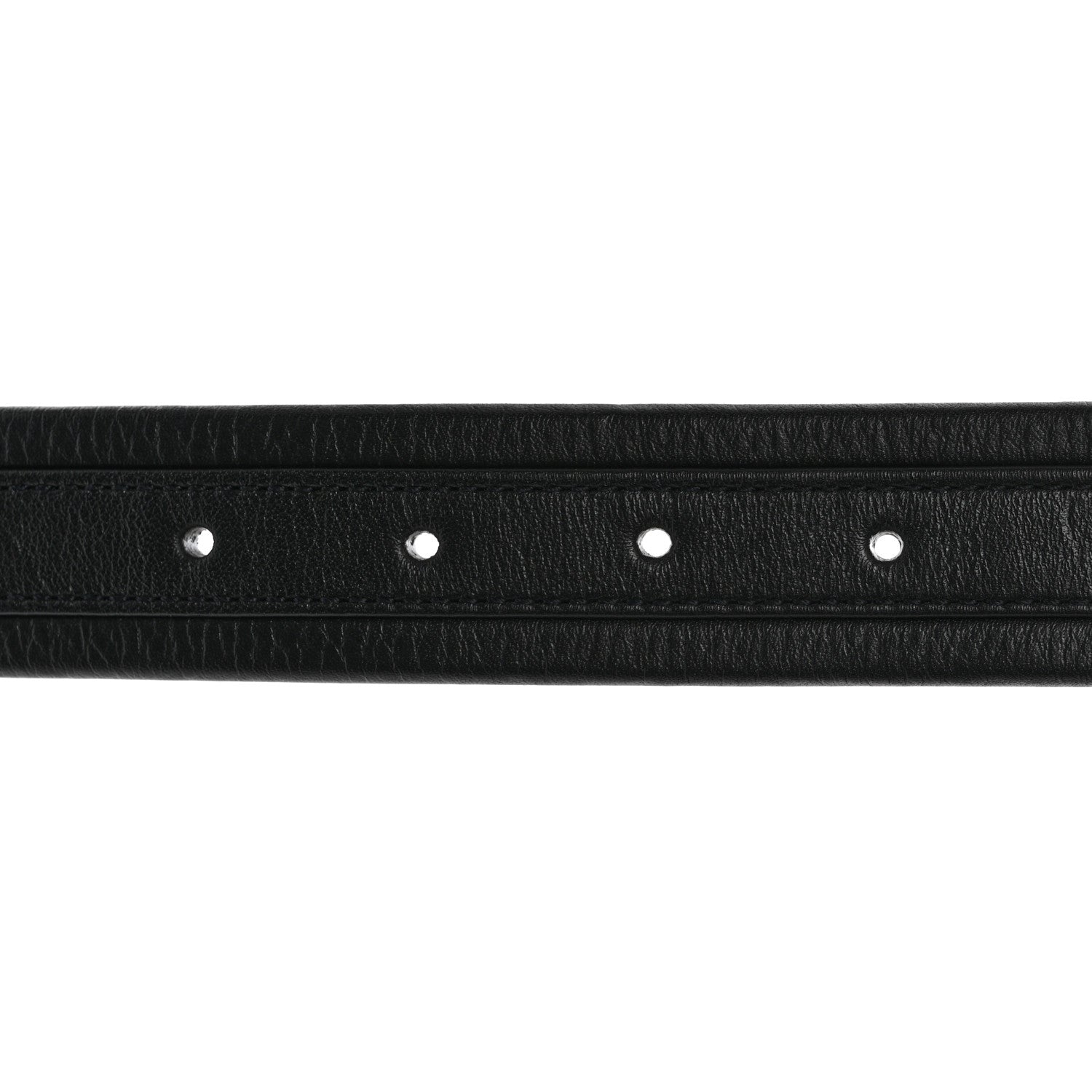 Chanel Calfskin Lambskin Zipper Chain CC Belt 65 26 Black 3 of 8