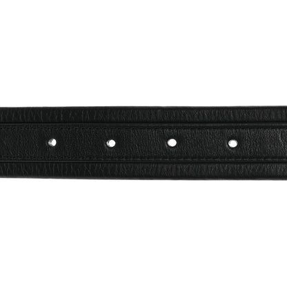 Chanel Calfskin Lambskin Zipper Chain CC Belt 65 26 Black 3 of 8