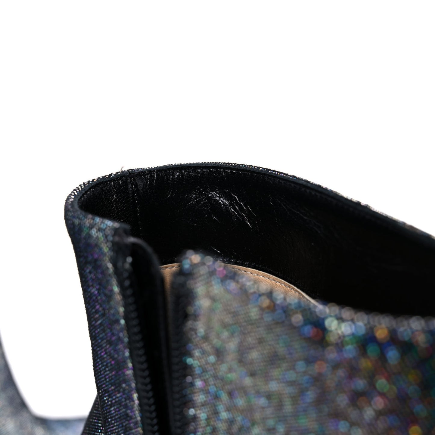 Glitter So Kate Booty 85 Disco Queen Ankle Boots 38 Silver Multicolor