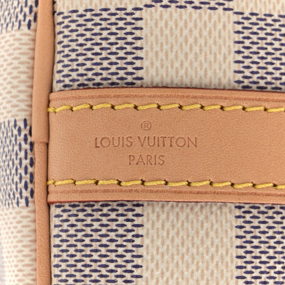 Louis Vuitton Damier Azur Speedy Bandouliere 30 6 of 10