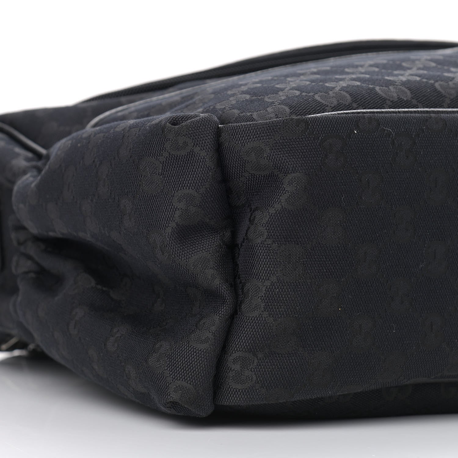 Gucci Monogram Large Diaper Bag Black 11 of 12