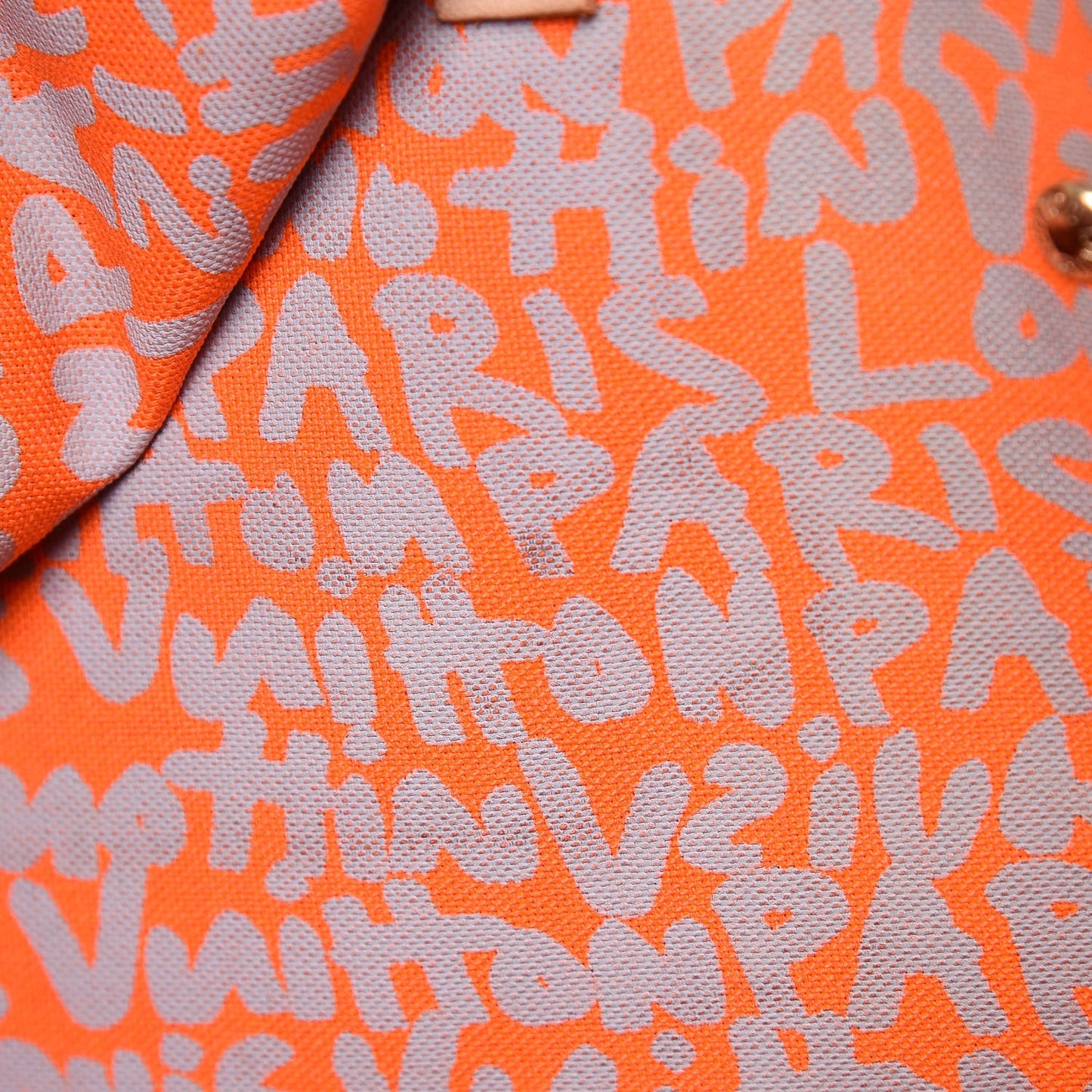 Monogram Graffiti Neverfull GM Orange