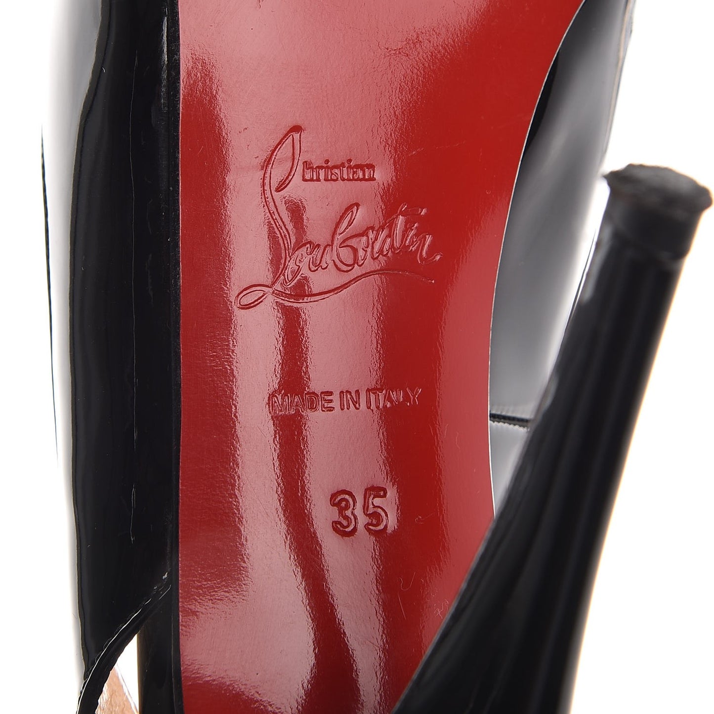 Patent No Prive 100 Pumps 35 Black