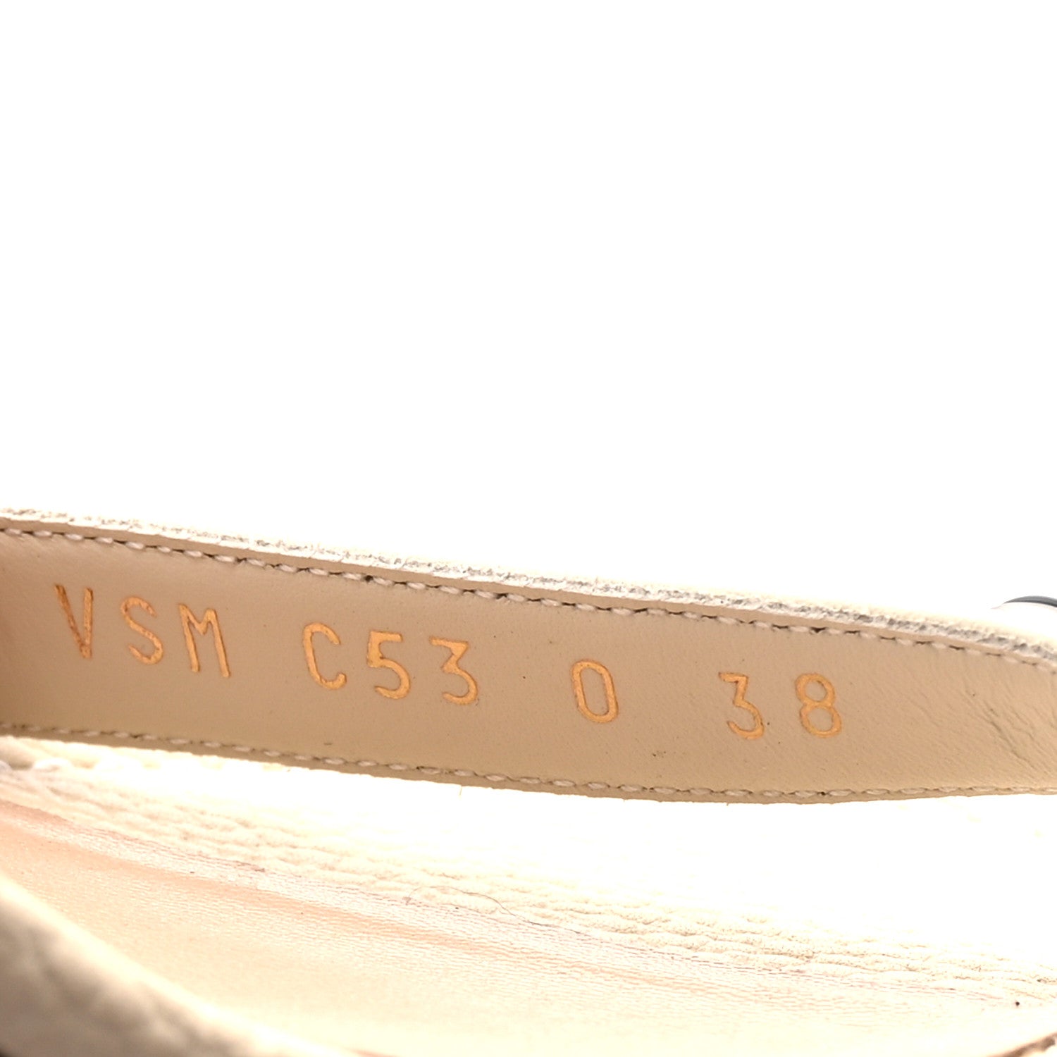 Valentino Garavani Pebbled Calfskin Rockstud Rolling 60mm City Sandals 38 Light Ivory 9 of 9