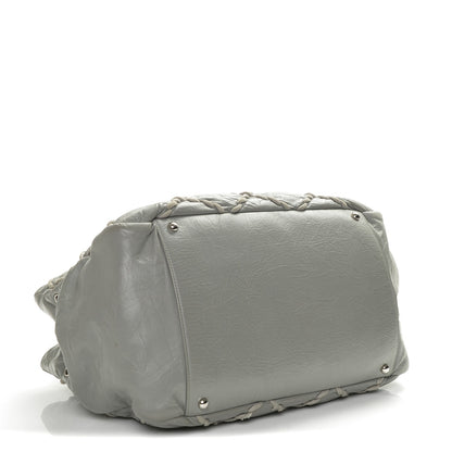 Chanel Calfskin Ultra Stitch Tote Grey 4 of 8
