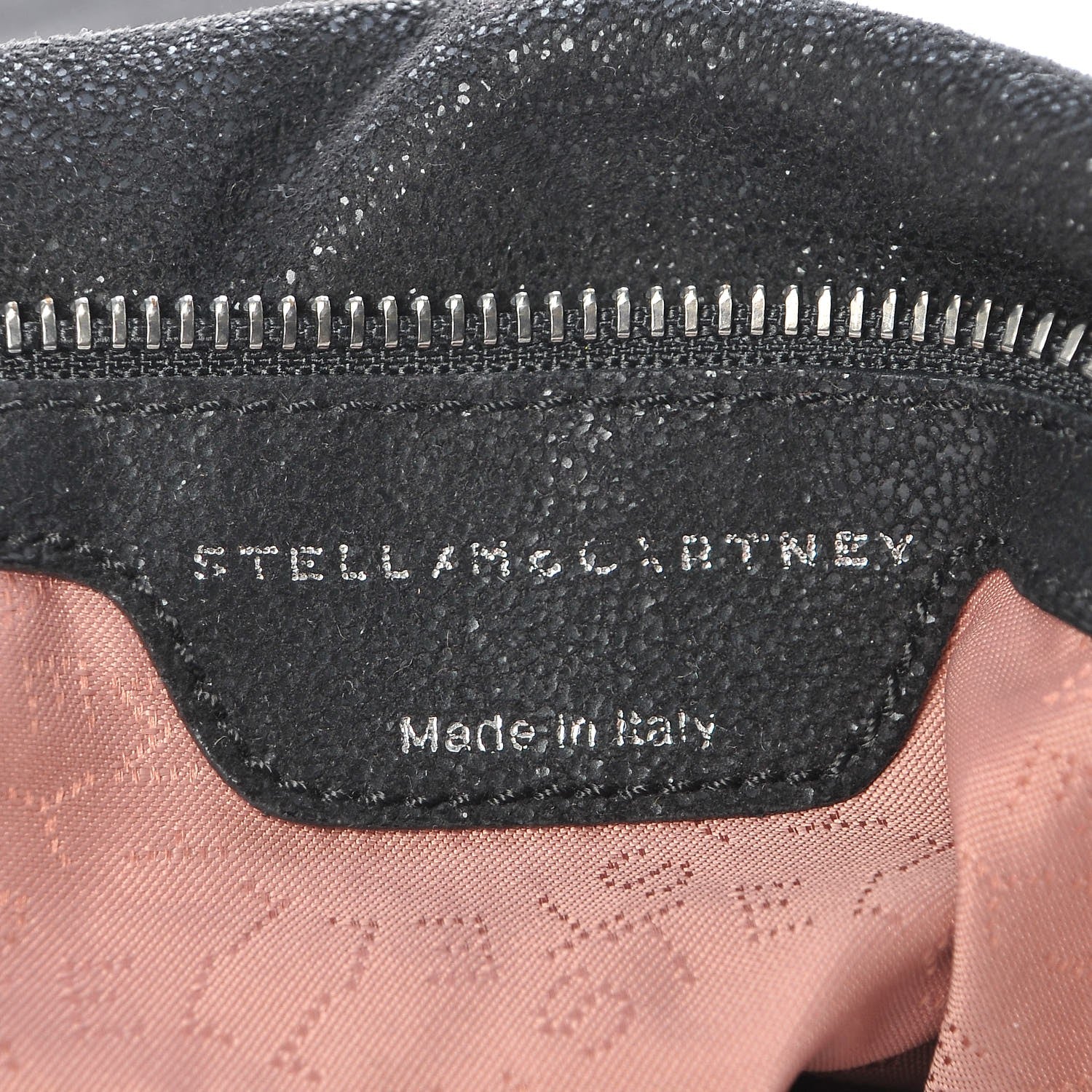 Stella McCartney Shaggy Deer Falabella Fold Over Tote Black 6 of 8